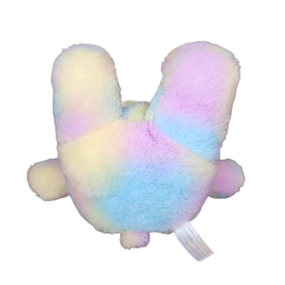 Easter Spark Create Imagine Bunny Rabbit Plush Pastel Bell Rattle Crinkle Pastel - Picture 5 of 8